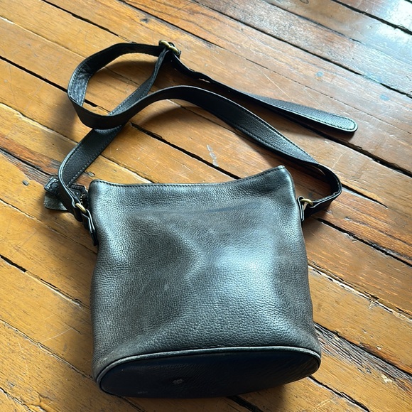 COACH Black Pebble Leather Satchel - Picture 4 of 6